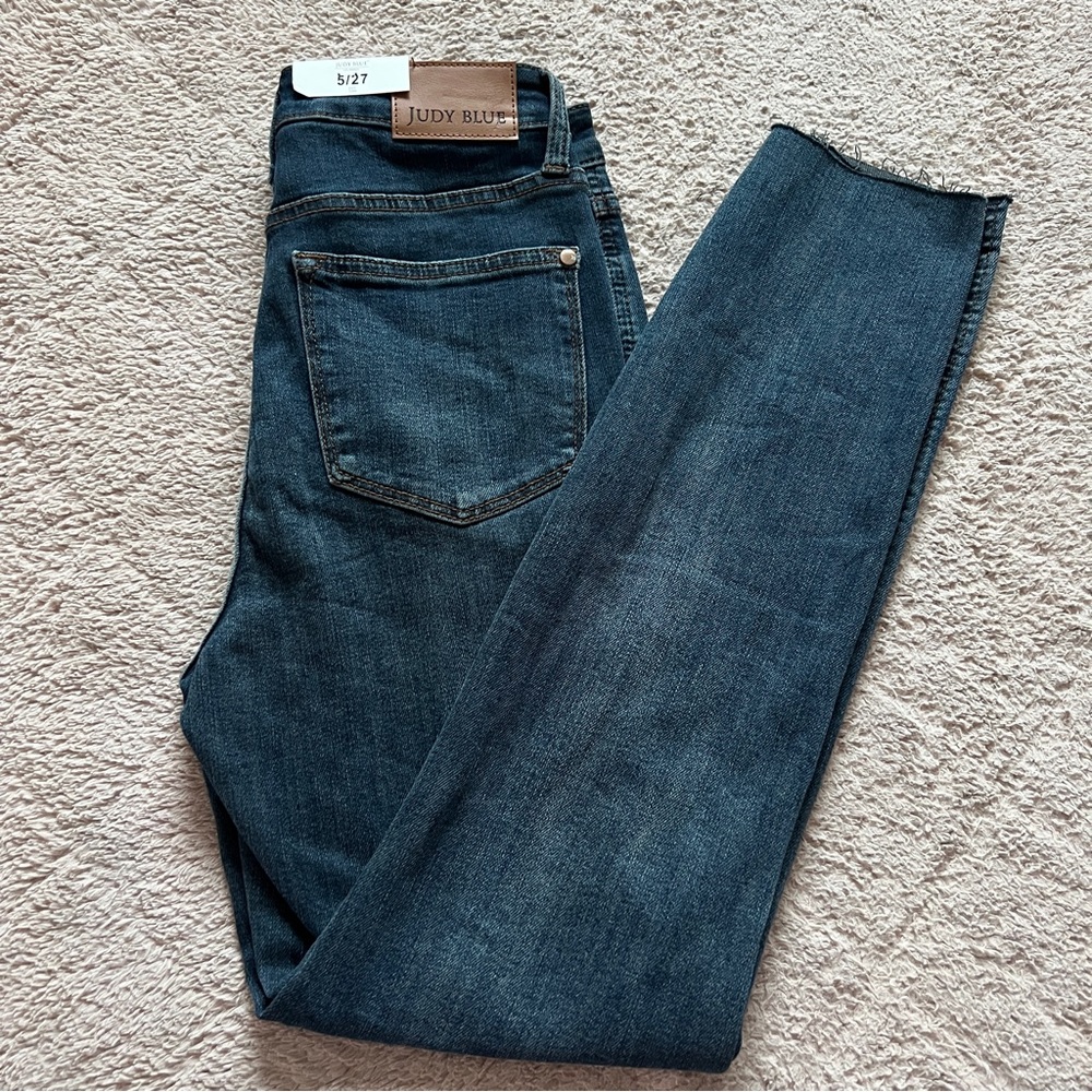 Judy Blue Women's Dark Wash Skinny Jeans - Blue